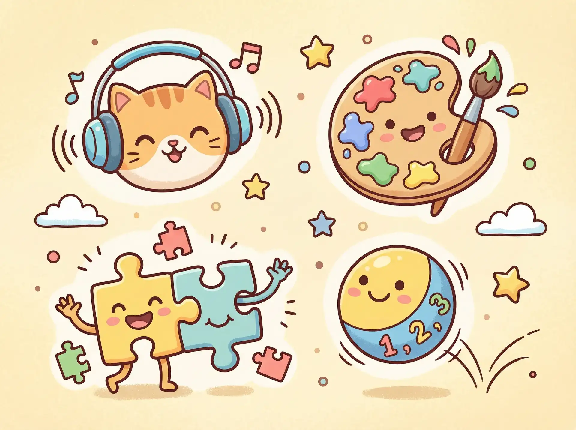 小朋友的手工作品 - 黄百鸣喜剧电影 益智创作